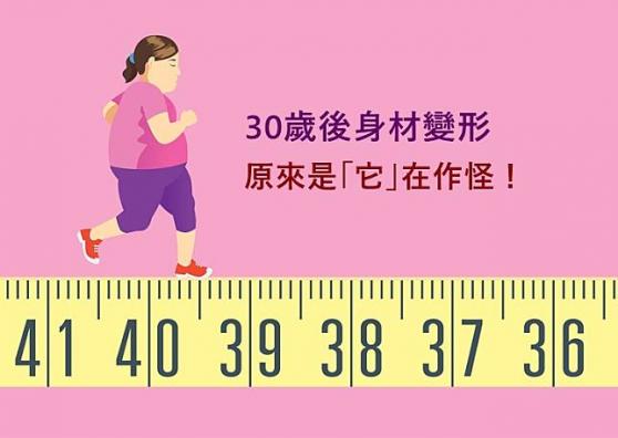 30歲後身材變形 原來是「它」在作怪！
