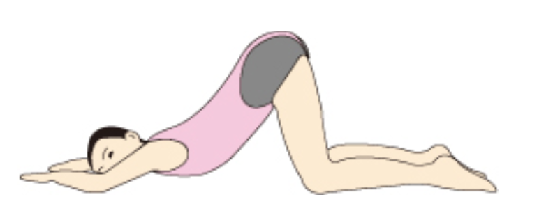 胎位不正膝胸臥式